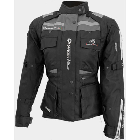 CHAQUETA QUARTERMILE TRYSTAR LADY BLACK / GREY