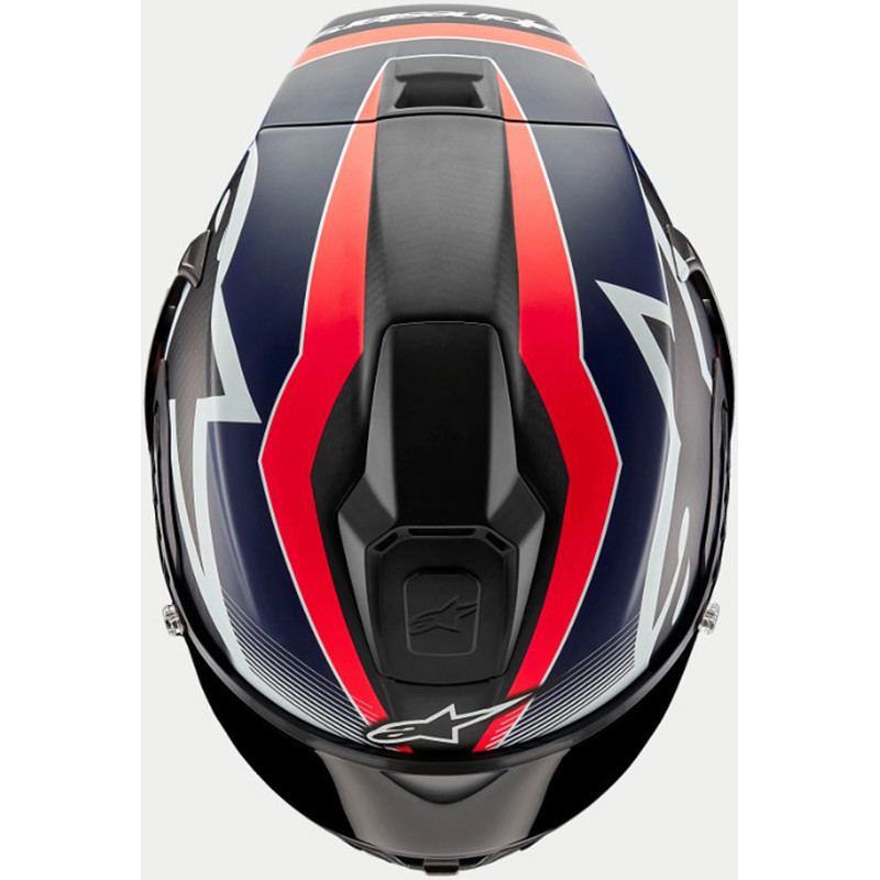 Casco Alpinestars Supertech R10 Team Carbon Blue