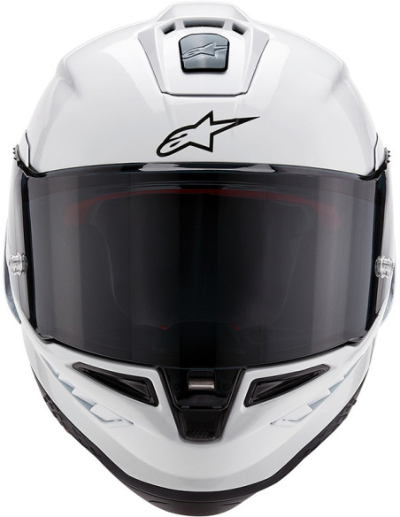 Casco Alpinestars Supertech R10 Carbon White