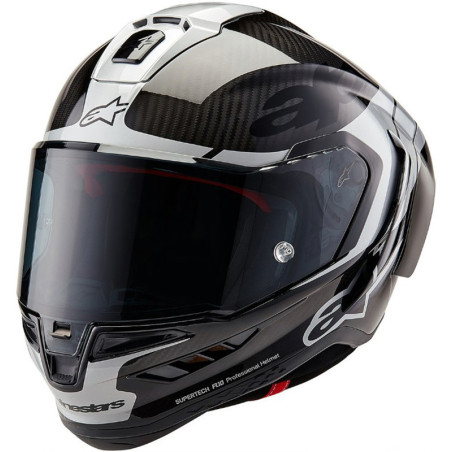 Casco Alpinestars Supertech R10 Element CAR Silver