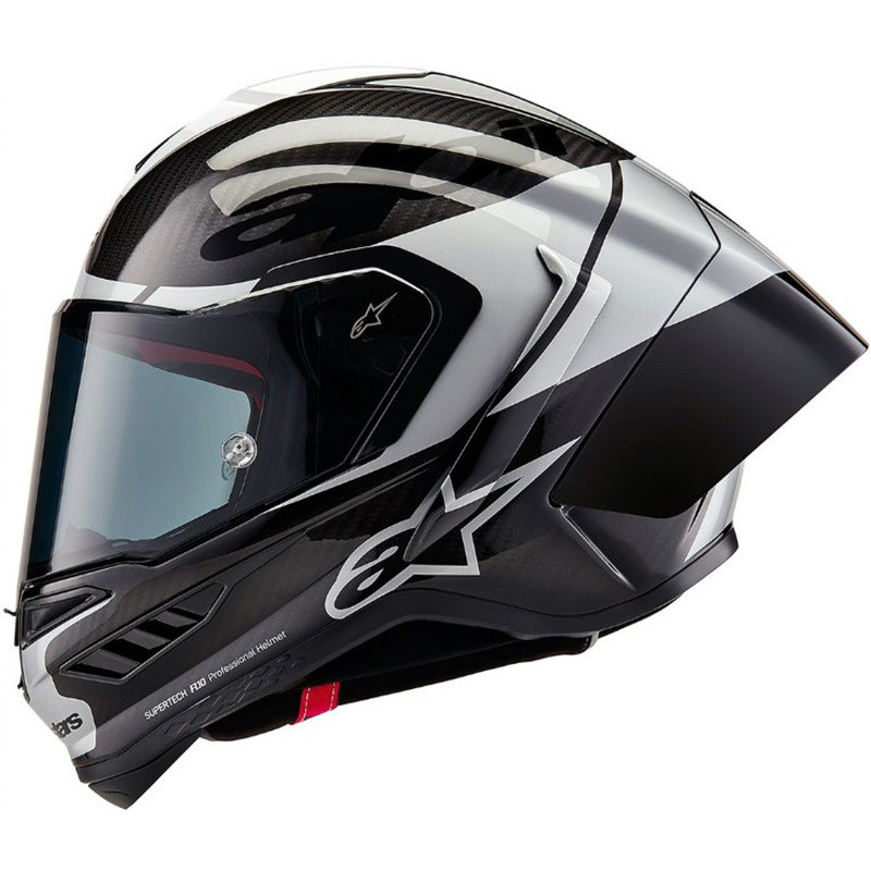 Casco Alpinestars Supertech R10 Element CAR Silver