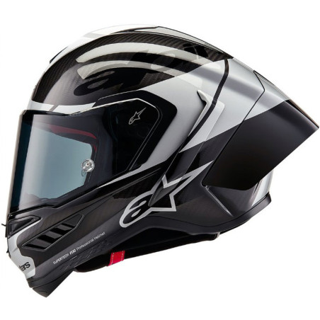 Casco Alpinestars Supertech R10 Element CAR Silver