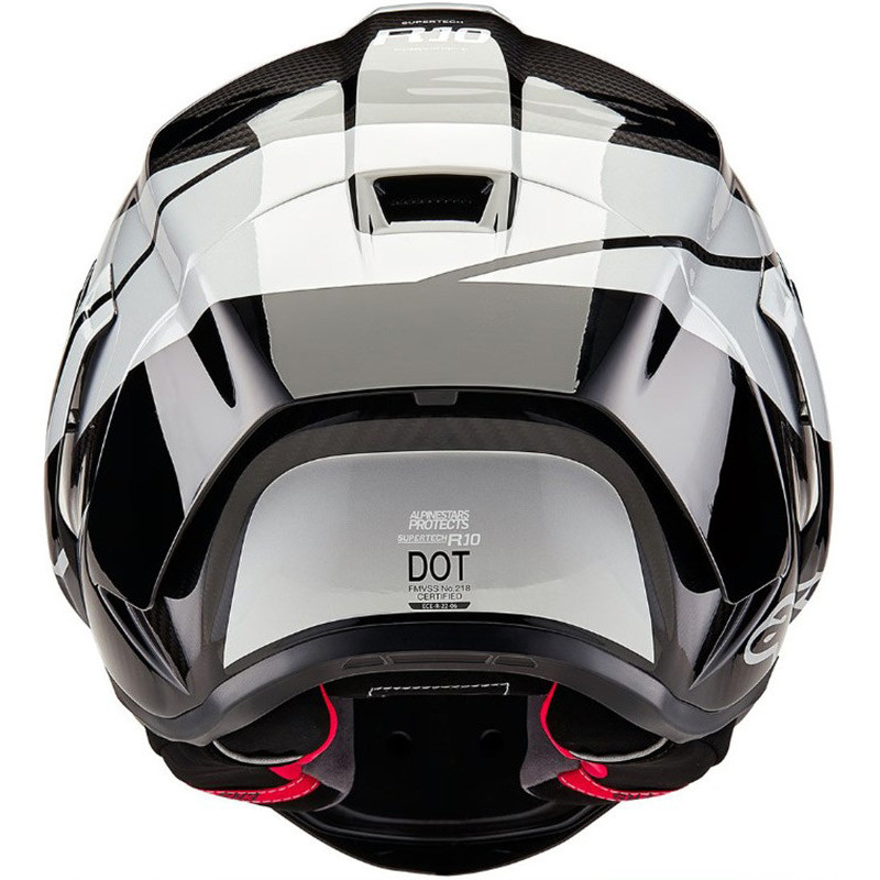 Casco Alpinestars Supertech R10 Element CAR Silver