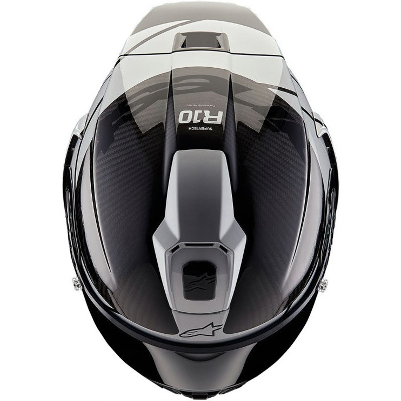 Casco Alpinestars Supertech R10 Element CAR Silver