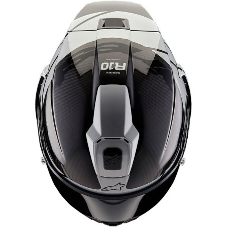 Casco Alpinestars Supertech R10 Element CAR Silver