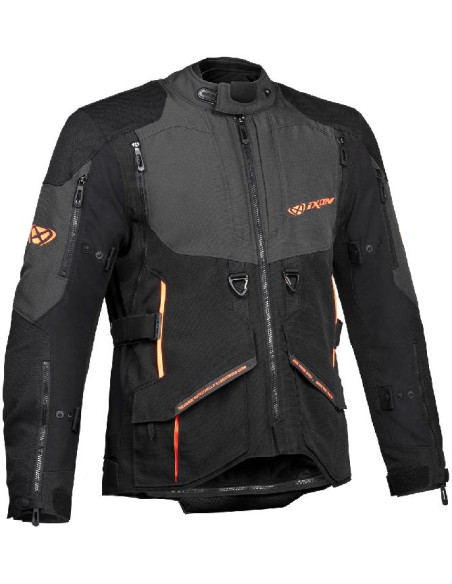 CHAQUETA IXON RAGNAR BLACK / ANTHRACITE / ORANGE