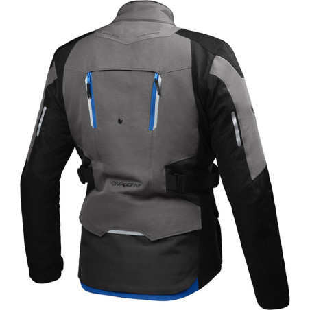 CHAQUETA IXON VIDAR GREY / BLACK / BLUE