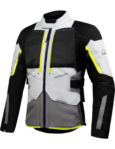 CHAQUETA IXON VIDAR GREY / BLACK / BRIGHT YELLOW