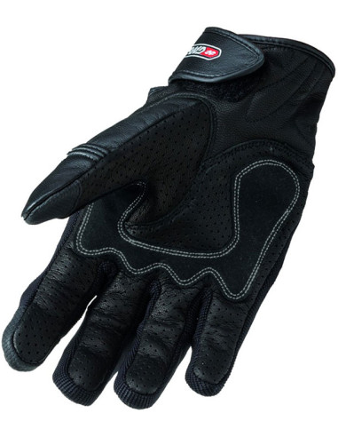 GUANTES GARIBALDI ARIEL PLIS PLAS BLACK RED
