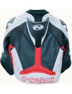 Chaqueta Held Safer Black White Red 2