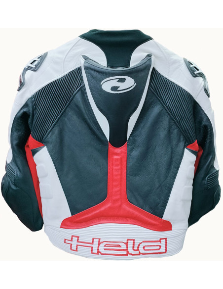 Chaqueta Held Safer Black White Red