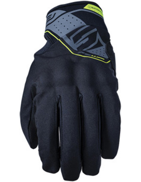 GUANTES FIVE RS WP BLACK / YELLOW