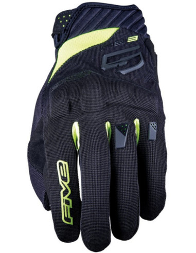 GUANTES FIVE RS3 EVO BLACK YELLOW