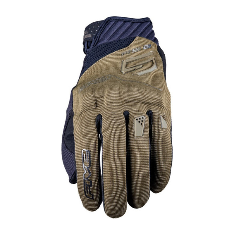 GUANTES FIVE RS3 EVO BLACK KHAKI