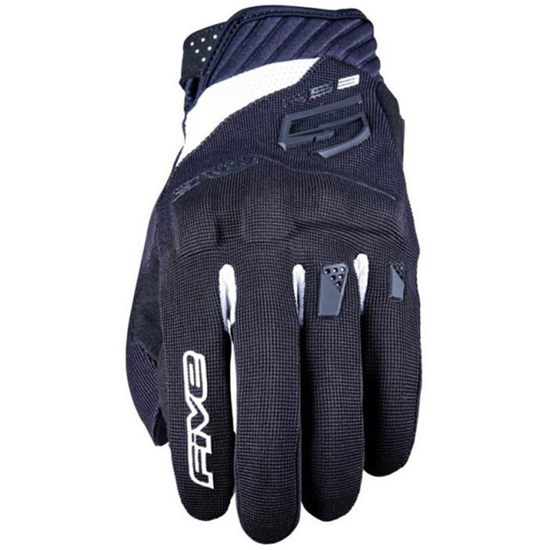 GUANTES FIVE RS3 EVO LADY BLACK WHITE