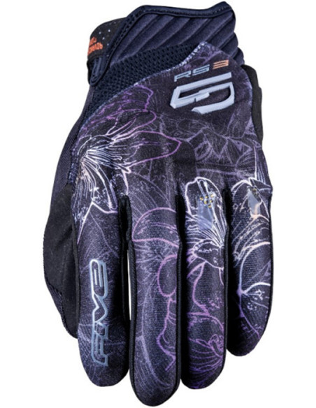 GUANTES FIVE RS3 EVO LADY GRAPHICS BOREAL
