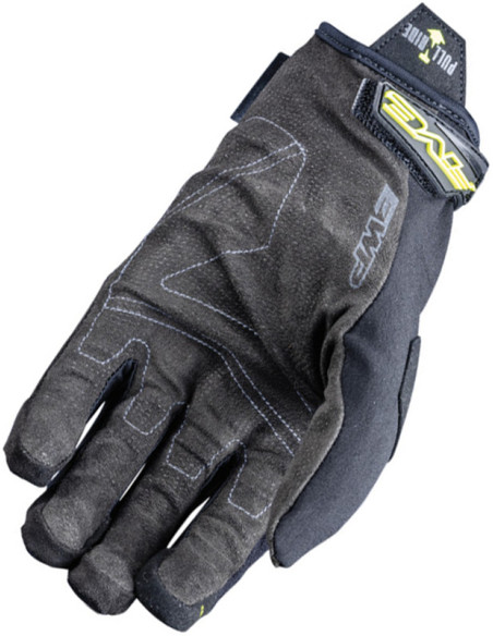 GUANTES FIVE E-WP BLACK YELLOW