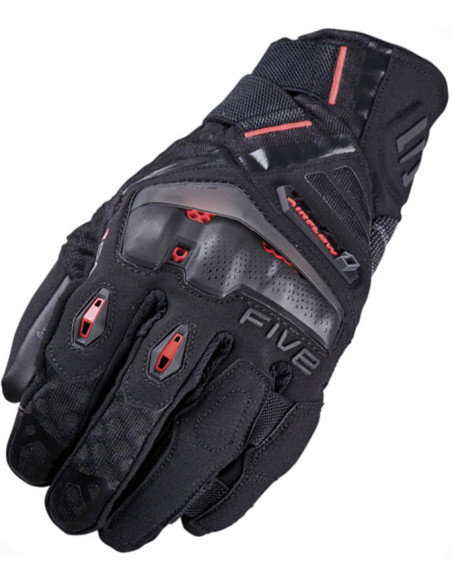 Guantes Five TFX1 Airflow Black Red