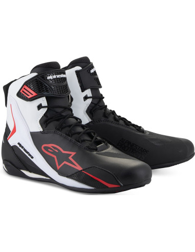 Botas Alpinestars Faster-4 Black / White / Red