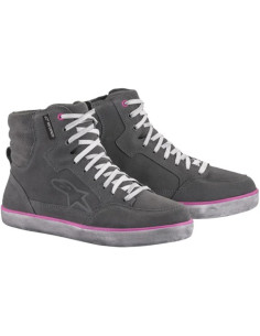 BOTAS ALPINESTARS J-6 LADY WATERPROOF GREY/PURPLE
