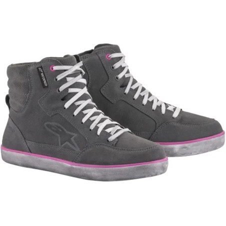 BOTAS ALPINESTARS J-6 LADY WATERPROOF GREY/PURPLE