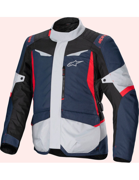 Chaqueta Alpinestars ST-1 WP Dark Blue Bright Red