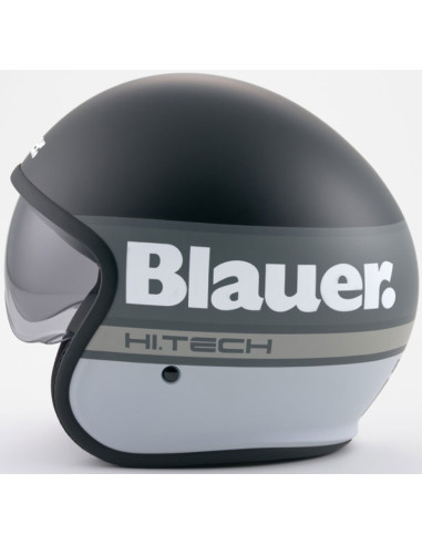 Casco Blauer Pilot 4 0 Black Matt White