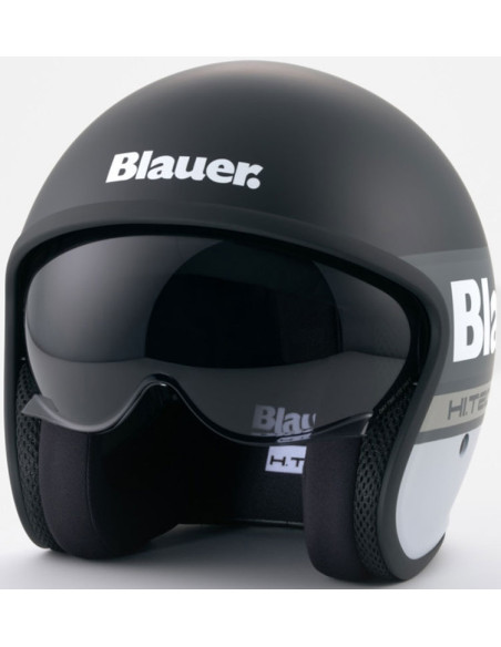 Casco Blauer Pilot 4 0 Black Matt White