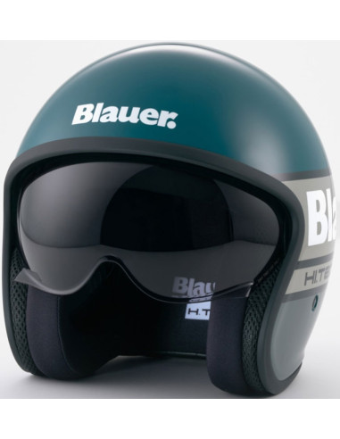 Casco Blauer Pilot 4 0 Blue Titanium