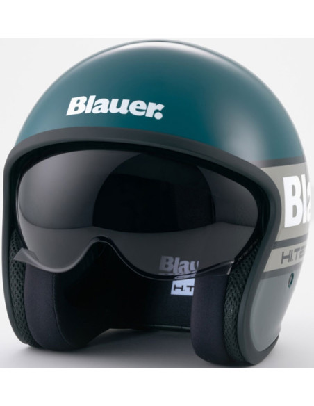 Casco Blauer Pilot 4 0 Blue Titanium