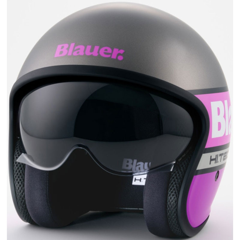 Casco Blauer Pilot 4 0 Pink Grey