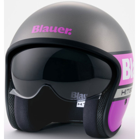 Casco Blauer Pilot 4 0 Pink Grey