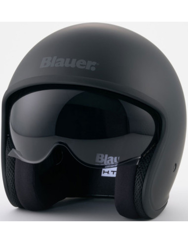 Casco Blauer Pilot 4 0 Solid Matt Black