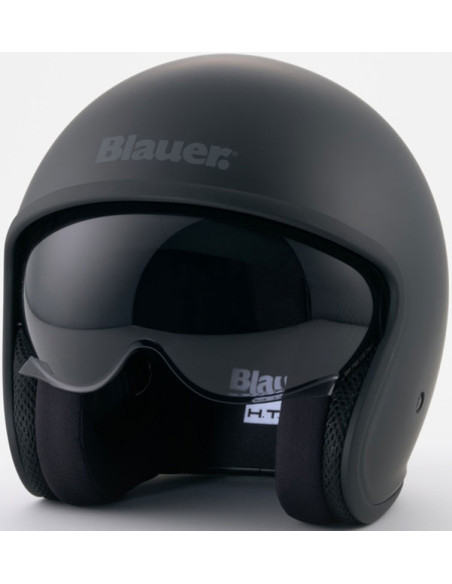 Casco Blauer Pilot 4 0 Solid Matt Black