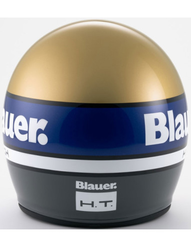 Casco Blauer Pilot 4 0 Glod Blue