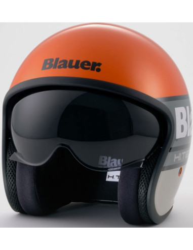 Casco Blauer Pilot 4 0 Orange Grey