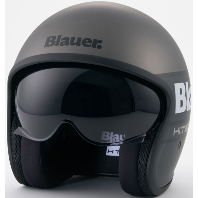 Casco Blauer Pilot 4 0 Matt Titanium