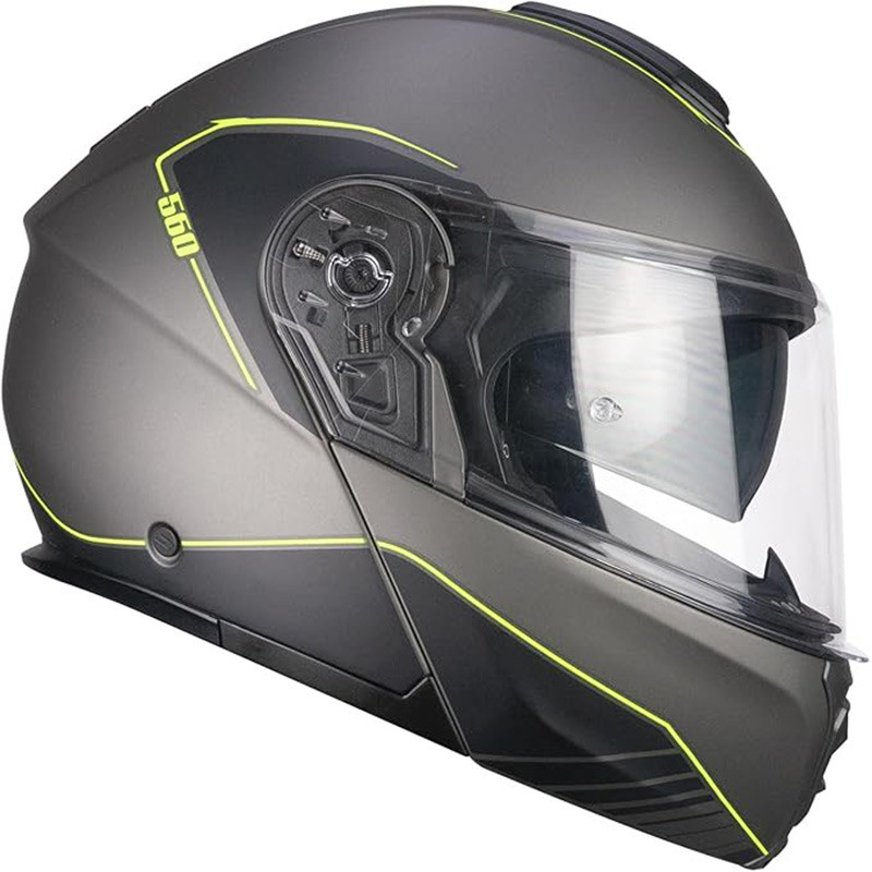 Casco CGM 560G MAD Ride Grey Yellow Matt