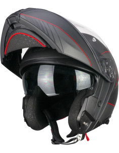 Casco CGM 560G MAD Ride Grey Red Matt 2