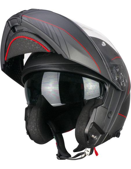 Casco CGM 560G MAD Ride Grey Red Matt