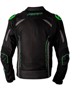CHAQUETA RST S1 BLACK / GREEN 2