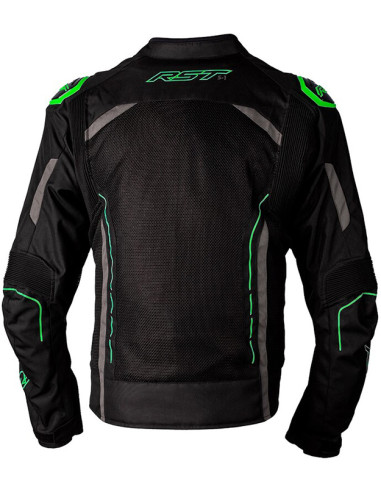 CHAQUETA RST S1 BLACK / GREEN