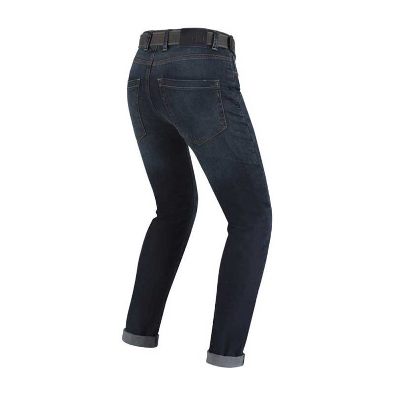 PANTALON VAQUERO PMJ CAFE RACE BLUE