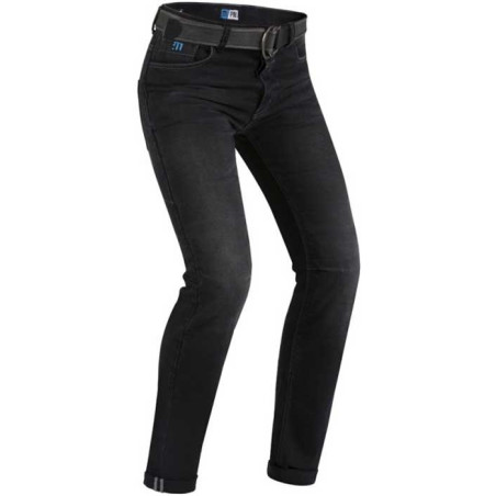 PANTALON VAQUERO PMJ CAFE RACE BLACK