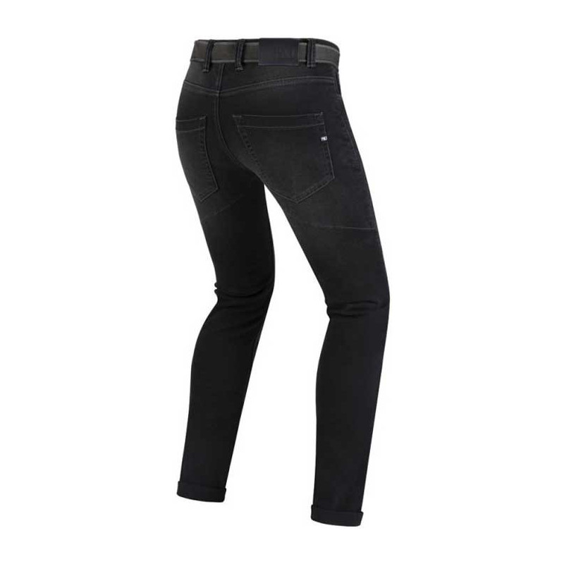 PANTALON VAQUERO PMJ CAFE RACE BLACK