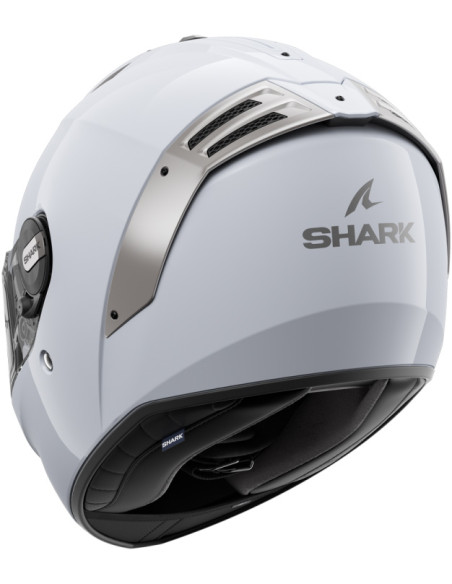 CASCO SHARK SPARTAN RS BLANK WHITE SILVER W01