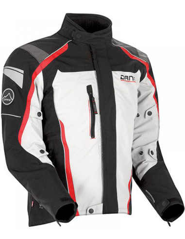 CHAQUETA DANE OSTED GORE-TEX PRO BLACK/GREY/RED