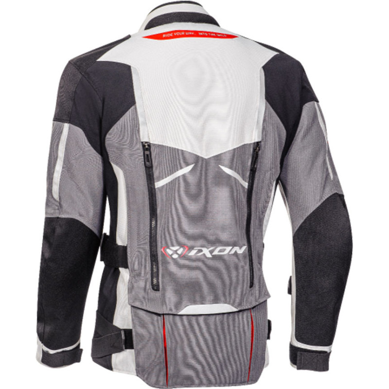 CHAQUETA IXON RAGNAR BLACK / GREY / RED