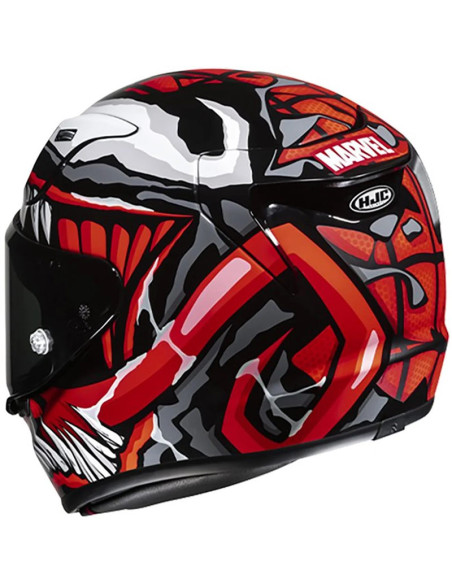 CASCO HJC RPHA 12 MAXIMIZED VENON MARVEL MC1SF