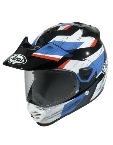 Casco Arai Tour-X5 Anodize Blue Red